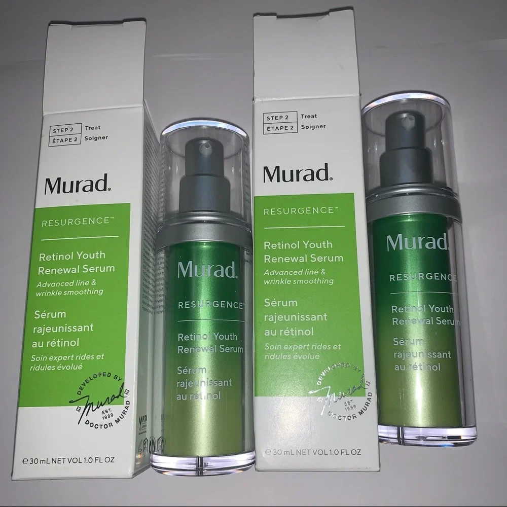 2 x Murad RESURGENCE Retinol Youth renewal Serum